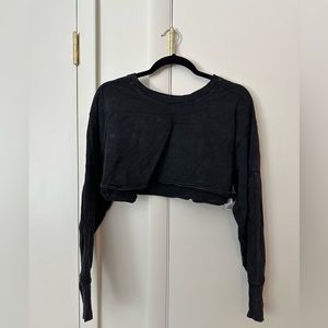 fp movement hot shot super crop long sleeve